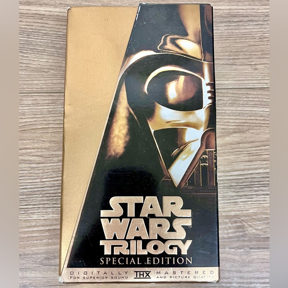 Vintage 1997 Star Wars Special Trilogy VHS Boxed Set